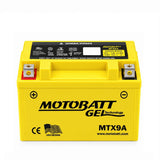 Motobatt MTX9A  GEL Amp: 9A CCA:140