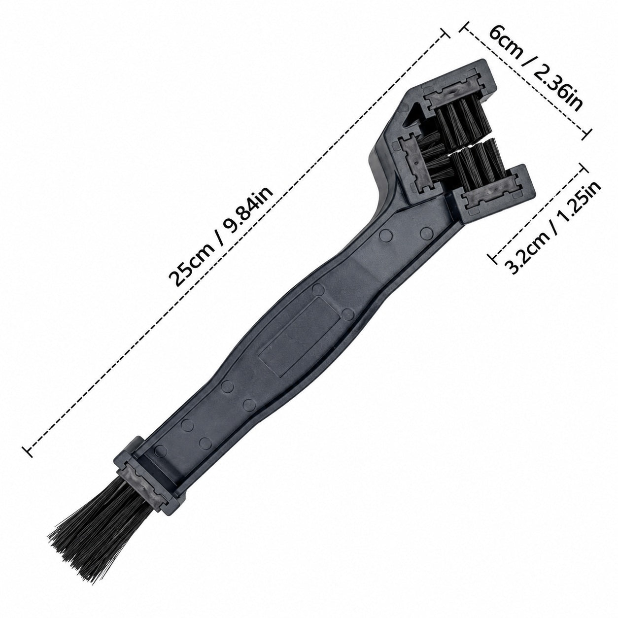 Cepillo Limpia Cadenas Negro