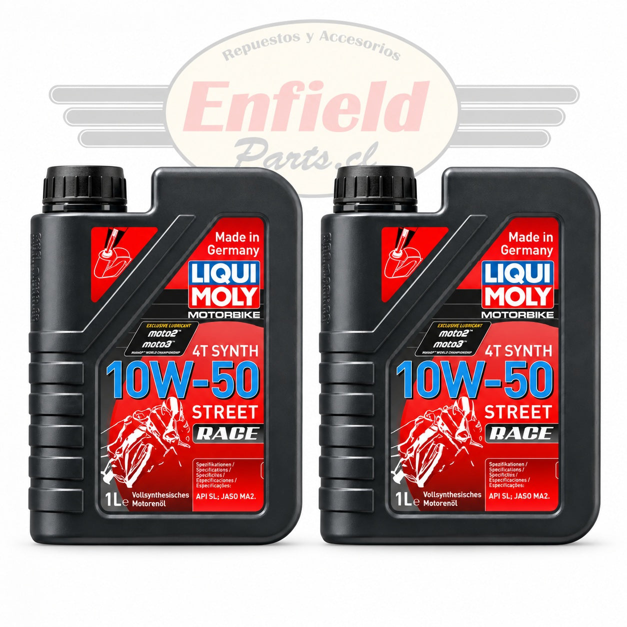 Liqui Moly Aceite 10w50 Pack 2L