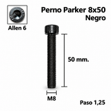 Perno Parker 8 x 50 #1 Negro Original