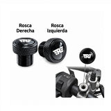 Roscas Espejos Metalica Negras R