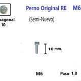 Perno Hexagonal M6 x10 #1 Unidad (Semi-Nuevo) Royal Enfield Pernos y Chavetas