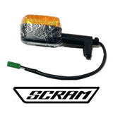 Intermitente Scram Del/Izq Tra/Der (Pin Verde) Royal Enfield Himalayan Eléctrico