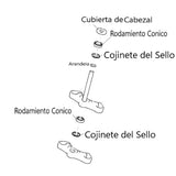 Rodamientos Cónicos Torre Direccion Kit #2 SKF
