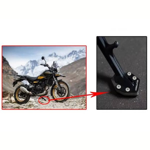 Base Ancha para pata de Apoyo 450 Royal Enfield Himalayan Mantención