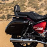 Alforjas Duras Originales con Bases #2 Par Royal Enfield Super Meteor 650 Bolsos