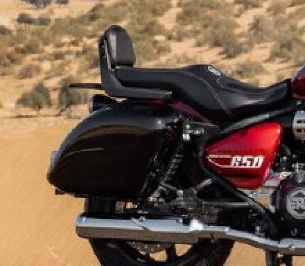 Alforjas Duras Originales con Bases #2 Par Royal Enfield Super Meteor 650 Bolsos