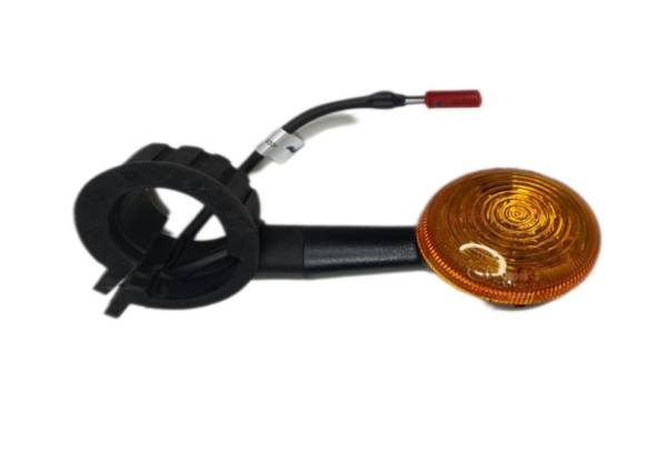 Intermitente Delantero Izquierdo Negro Pin Rojo Royal Enfield Classic 350 Eléctrico