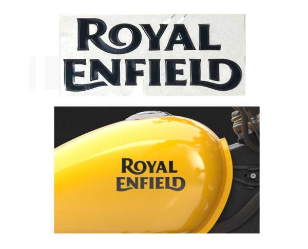 Sticker Lateral Estanque Meteor #1 12*5 Cm Royal Enfield Meteor 350 Mantención