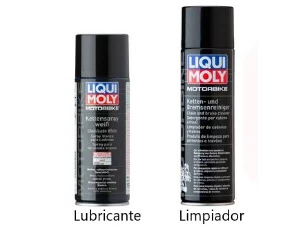 Pack Duo Lubricante y Limpiador Cadenas LM Royal Enfield Transmisión