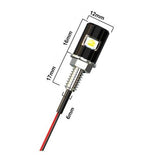 Luz LED Blanca Para Patente Royal Enfield Eléctrico