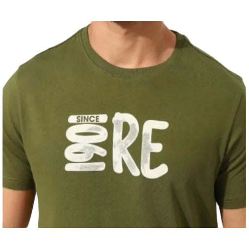 Polera H14 Original RE 1901 VERDE OLIVE Talla:L Royal Enfield Merchandising
