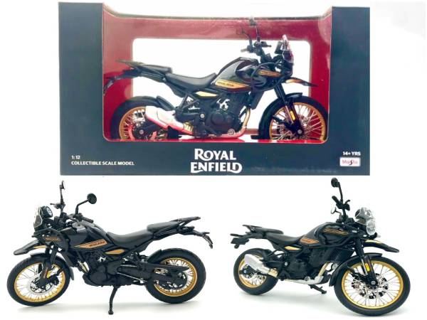 Himalayan 452 a Escala 1:12 Negra Royal Enfield Himalayan 452 / Himalayan Accesorios