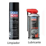 Pack Duo Lubricante y Limpiador Cadenas Pro Royal Enfield Transmisión