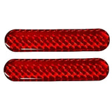 Pegatinas Reflectantes Rojas #2 10.5 x 2.3 Cm. Royal Enfield Varios