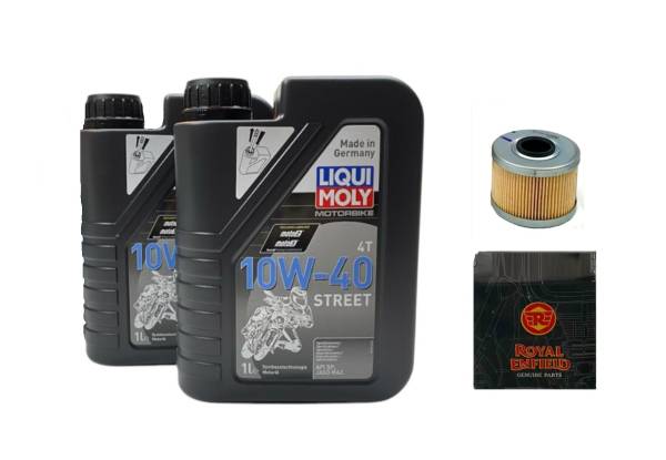 Kit C/Aceite Eco 450 10w40 Royal Enfield Himalayan Lubricantes