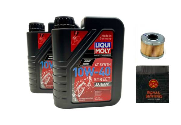 Kit C/Aceite Eco 450 10w40 Full-Sintetico Royal Enfield Himalayan Lubricantes