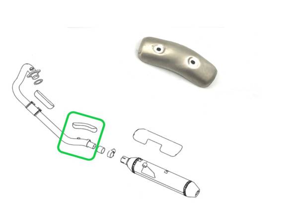 Protector Escape Curvo BS4 y BS6 Usado Royal Enfield Himalayan Escape
