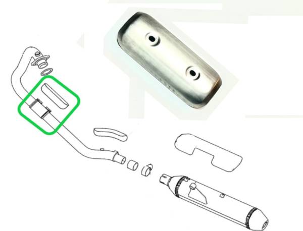 Protector Escape Corto BS4 Semi Nuevo Royal Enfield Himalayan Escape