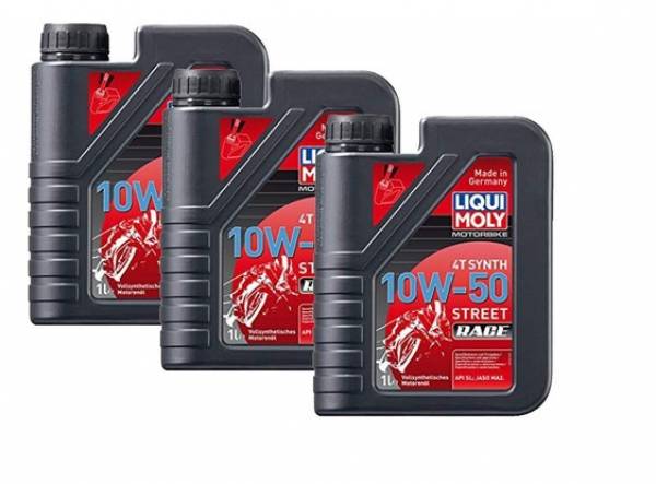 Liqui Moly Aceite 10w50 Pack 3L Royal Enfield Eléctrico