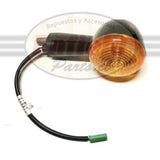 Intermitente Del/Izq Tras/Der Pin Verde Mt350 Royal Enfield Meteor 350 Eléctrico