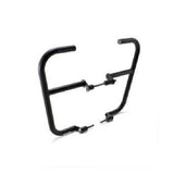 Protector Motor Acero Inoxidable Grande Negro