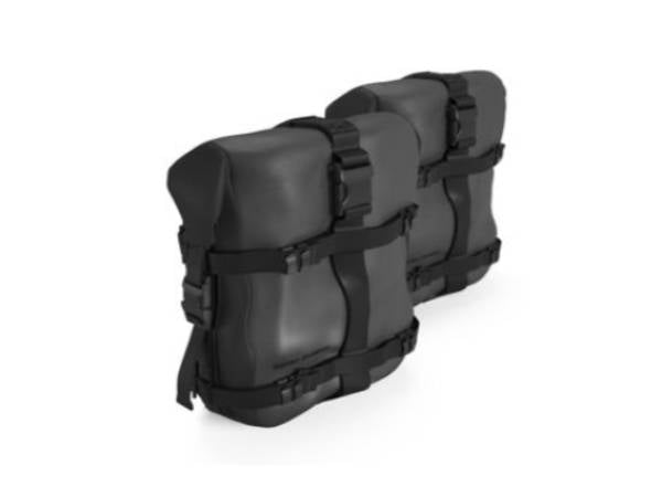 Alforjas Aventura Laterales Traseras Para Rieles #Par Royal Enfield Bolsos