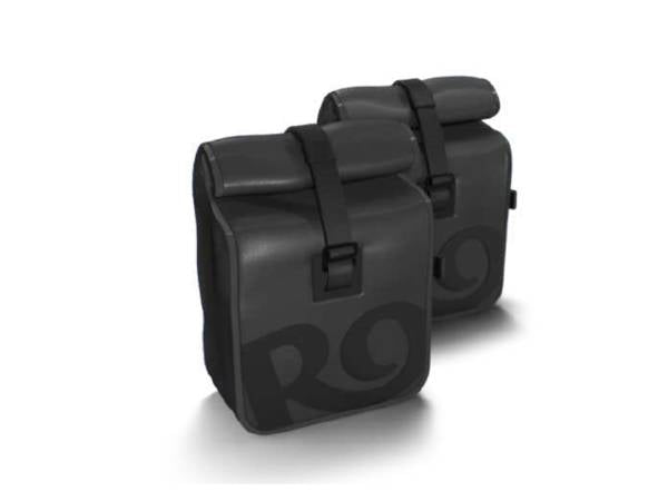 Alforjas Modernas Laterales Traseras Para Rieles #Par Royal Enfield Bolsos