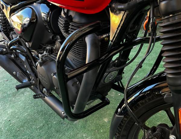 Defensa Motor Hunter Grande * No Original Royal Enfield Hunter 350 Accesorios
