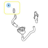 Empaquetadura Manguera Retorno Gases Royal Enfield Bullet 500 Accesorios