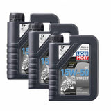 Liqui Moly Aceite 15w50 Pack#3 Motores 500 y 535 Royal Enfield Eléctrico