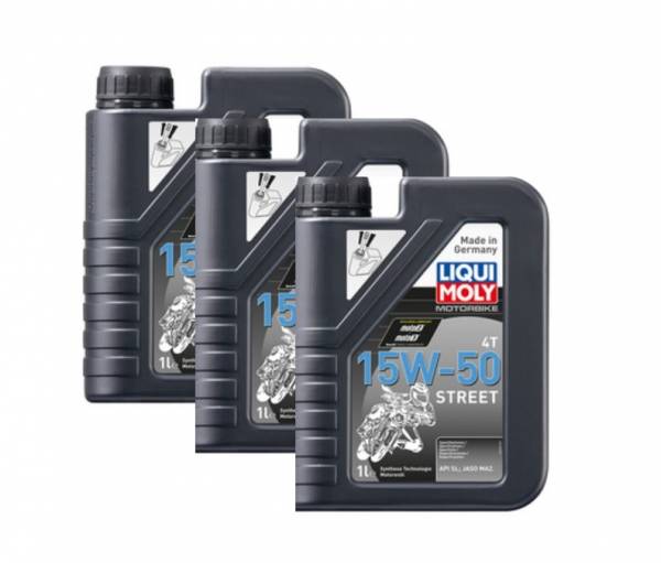 Liqui Moly Aceite 15w50 Pack#3 Motores 500 y 535 Royal Enfield Eléctrico