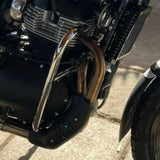 Protector Motor Acero Inoxidable Grande Cromado