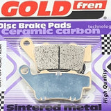 Pastillas Freno Traseras Sintetizadas Gold Fren