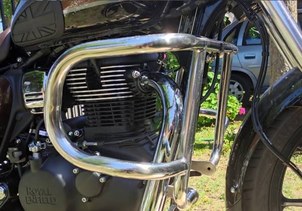 Defensa Doble Cromo Meteor y Classic 350 Royal Enfield Classic 350 Accesorios