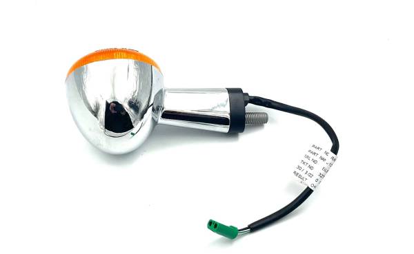 Intermitente Cromo Del/Izq Tras/Der Pin Verde 350 Royal Enfield Meteor 350 Eléctrico