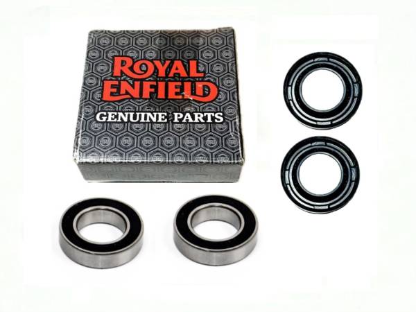 Rodamientos (2) y Retenes (2) Rueda Delantera Royal Enfield Himalayan Mantención