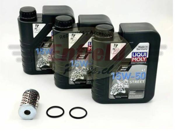 Kit Cambio Aceite Eco 500 Royal Enfield Bullet 500 Lubricantes