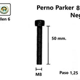 Perno Parker 8 x 50 #1 Negro Original Royal Enfield Royal Enfield Pernos y Chavetas