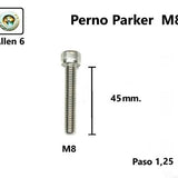 Perno Parker 8 x 45 #1 Original Royal Enfield Royal Enfield Pernos y Chavetas
