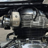 Stack de Aspiracion Color : Titaneo o Cromado Royal Enfield Interceptor 650 Accesorios