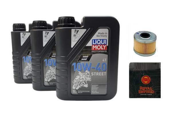C/Aceite 450 10w40 3 Litros Royal Enfield Himalayan Lubricantes