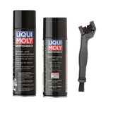 Limpiador Cadenas + Chain Lube White + Cepillo