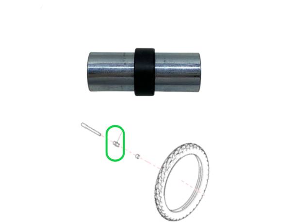 Espaciador Eje Delantero 450 Royal Enfield Himalayan Mantención