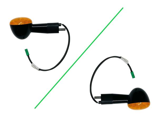 SHOT GUN Intermitente Del/Izq Tras/Der Pin Verde Royal Enfield Super Meteor 650 Eléctrico