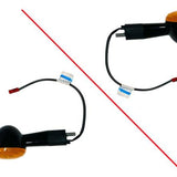 SHOT GUN Intermitente Del/Der Tras/Izq Pin Rojo Royal Enfield Super Meteor 650 Eléctrico
