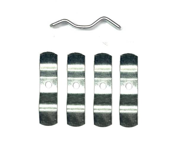 W Para sujecion de Top Case en Parrillas #4 Plateadas Royal Enfield Accesorios