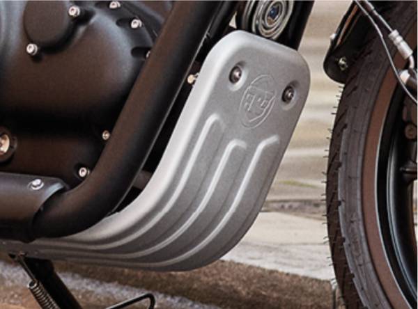 Cubre Carter Aluminio RE Royal Enfield Hunter 350 Mantención