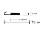 Resorte de 73 mm. #1 Royal Enfield Varios