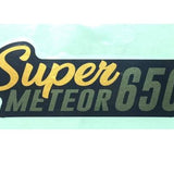 Stickers Super Meteor Tapa Lateral Royal Enfield Super Meteor 650 Motor